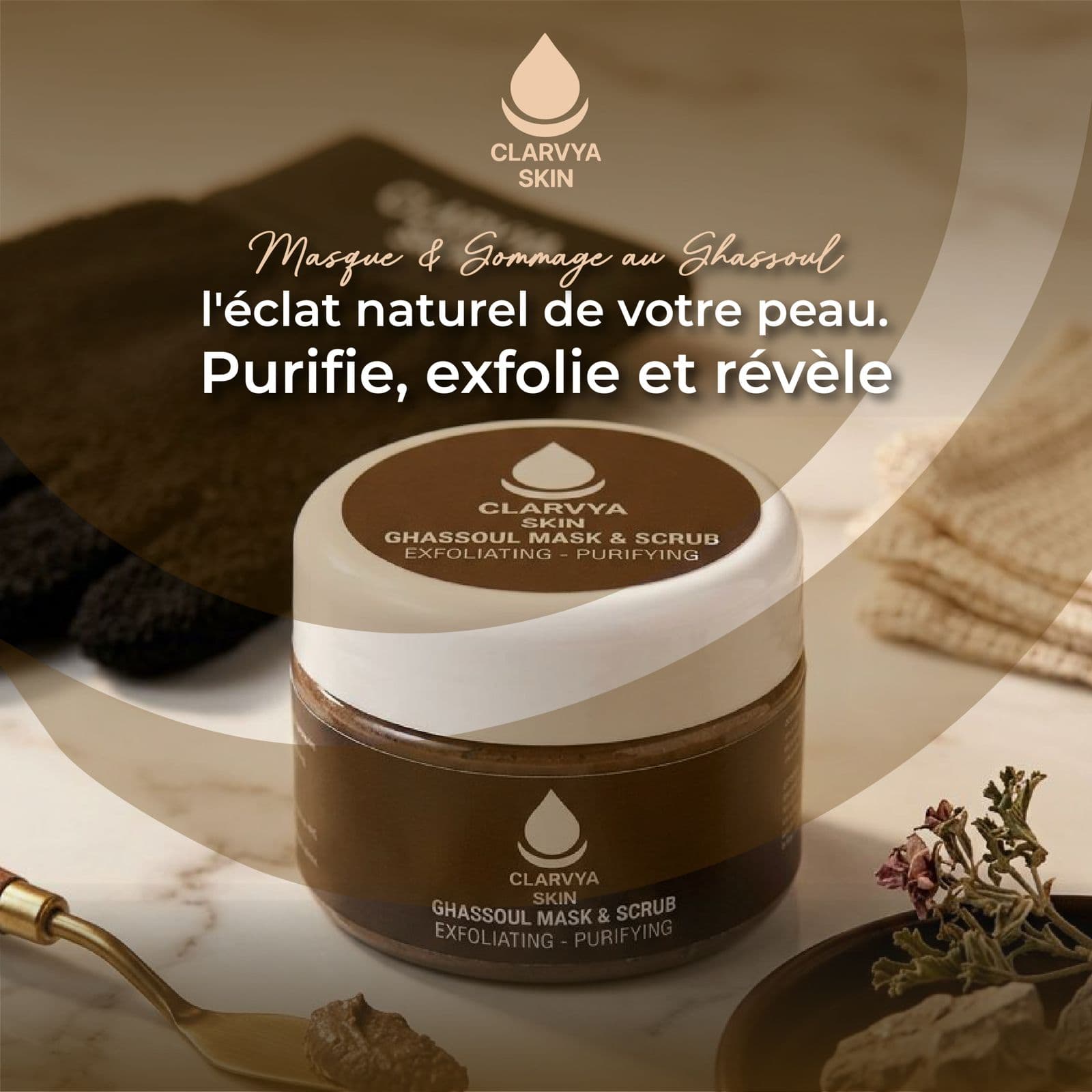 GHASSOUL MASQUE & SCRUB